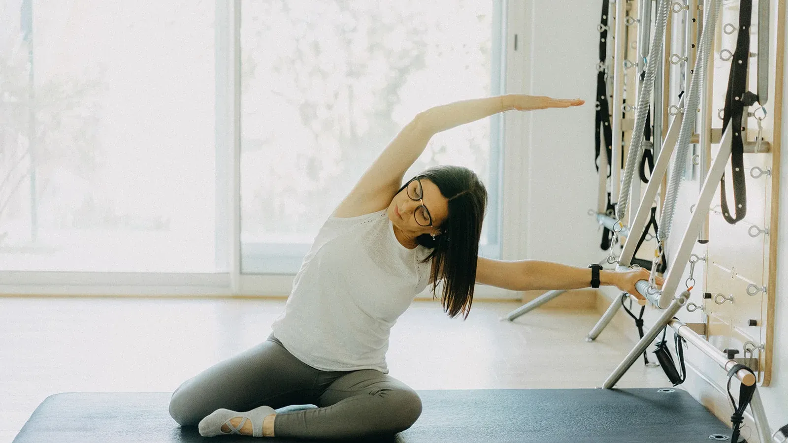 Pilates sur machines au studio d'Allauch — Reformer et SpringBoard