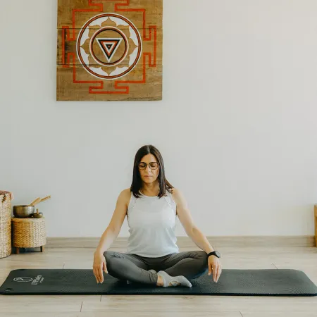 Séance de méditation au studio d'Allauch